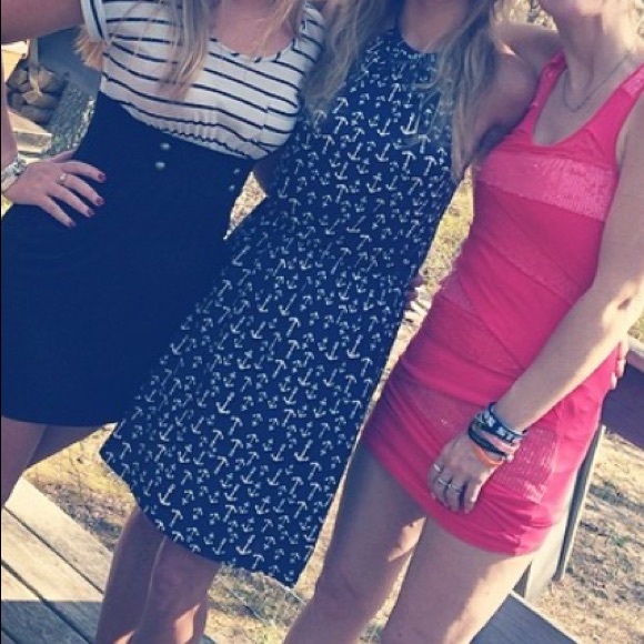 Navy Anchor Dress - Picture 8 of 8